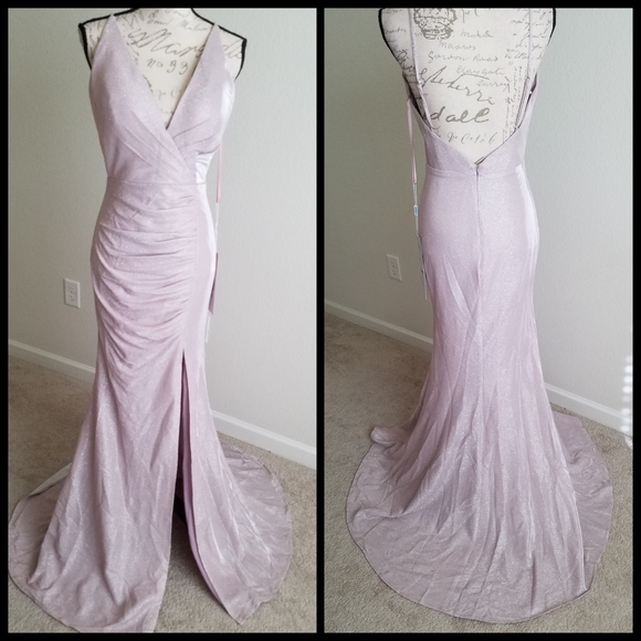 Sparkly formal dress sz 8 - Picture 2 of 2